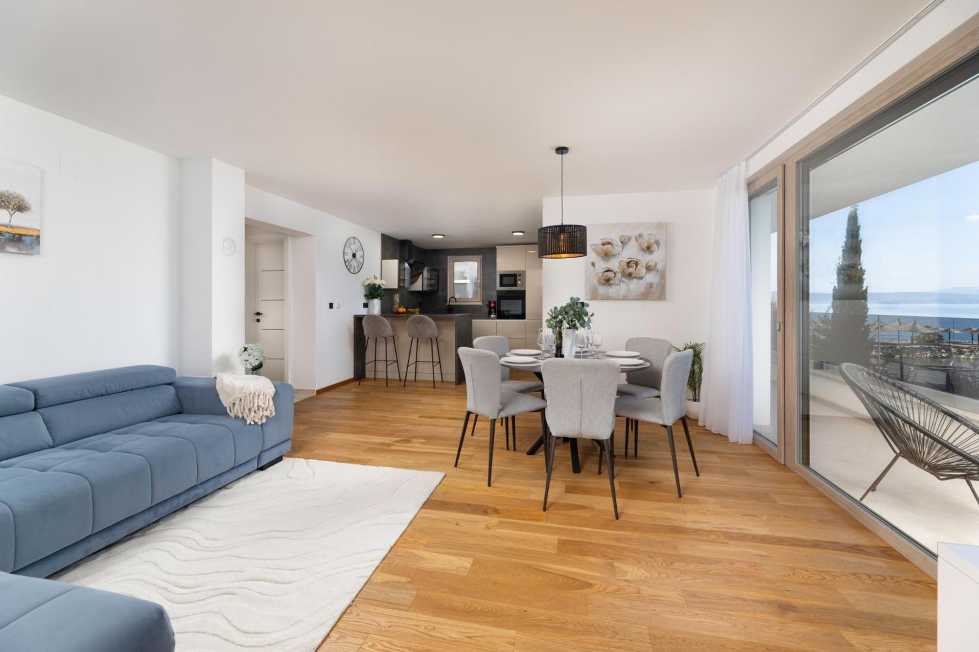 Villa Njivice Apartman Marina Extérieur photo